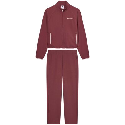 Σετ από φόρμες Champion Full Zip Suit Red Extra Large θηλυκός Σετ από φόρμες Champion Full Zip Suit Red Extra Large θηλυκός