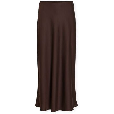 Μακρυές φούστες Vila Noos Elette Skirt - Coffee Bean Brown FR 40 Μακρυές φούστες Vila Noos Elette Skirt - Coffee Bean Brown FR 40
