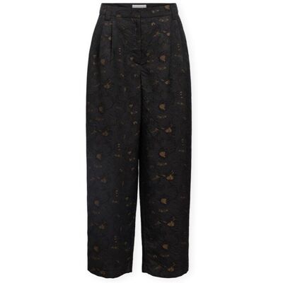 Παντελόνια Object Lovia Trousers - Black/Seal Brown Black FR 38 θηλυκός Παντελόνια Object Lovia Trousers - Black/Seal Brown Black FR 38 θηλυκός