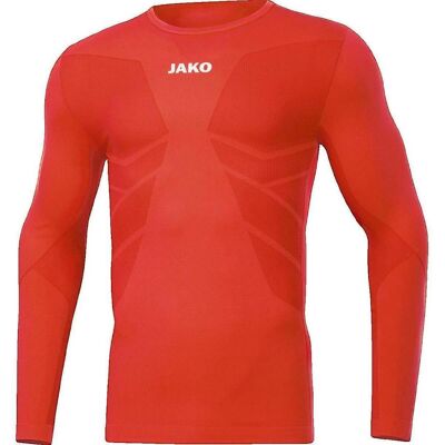 Μπλουζάκια με μακριά μανίκια Jako Maillot Comfort 2.0 Bodyfit Orange Small θηλυκός Μπλουζάκια με μακριά μανίκια Jako Maillot Comfort 2.0 Bodyfit Orange Small θηλυκός
