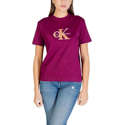 T-shirt με κοντά μανίκια Calvin Klein Jeans LV047E819G Red Extra Small θηλυκός T-shirt με κοντά μανίκια Calvin Klein Jeans LV047E819G Red Extra Small θηλυκός