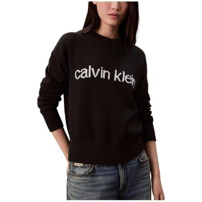 Πουλόβερ Calvin Klein Jeans LV047C311G UB1 Black Extra Small θηλυκός Πουλόβερ Calvin Klein Jeans LV047C311G UB1 Black Extra Small θηλυκός