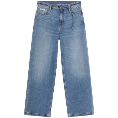 φαρδιά / καμπάνα Calvin Klein Jeans Low Rise Baggy Overn Μπλέ US 30 / 32 θηλυκός φαρδιά / καμπάνα Calvin Klein Jeans Low Rise Baggy Overn Μπλέ US 30 / 32 θηλυκός
