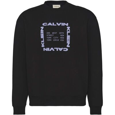 Αθλητικό T-shirt Calvin Klein Jeans Ls Eu 350Terry Graph Black Extra Large Αθλητικό T-shirt Calvin Klein Jeans Ls Eu 350Terry Graph Black Extra Large