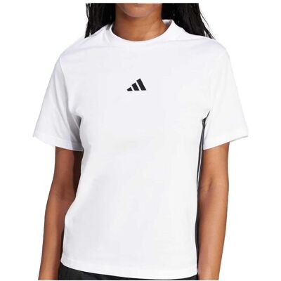 adidas Μοντέλο Μπλουζάκι από Βαμβάκι Λευκό - Μπλουζάκι adidas Μοντέλο Μπλουζάκι από Βαμβάκι Λευκό - Μπλουζάκι