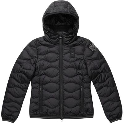 Σακάκια Blauer CAMELIA 26SBLDC03169 Black Large θηλυκός Σακάκια Blauer CAMELIA 26SBLDC03169 Black Large θηλυκός