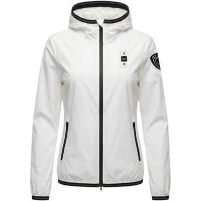 Μπουφάν Blauer NAY 26SBLDC11095 Άσπρο Large θηλυκός Μπουφάν Blauer NAY 26SBLDC11095 Άσπρο Large θηλυκός