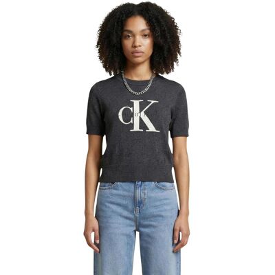 Πουλόβερ Calvin Klein Jeans LV044E306G Grey Small θηλυκός Πουλόβερ Calvin Klein Jeans LV044E306G Grey Small θηλυκός