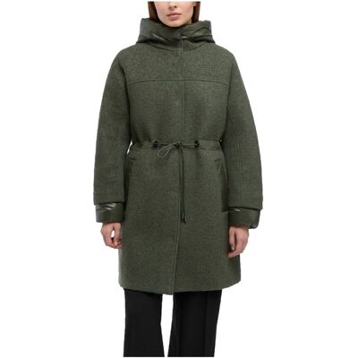 Παλτό Geox W Kleopy Green FR 44 θηλυκός Παλτό Geox W Kleopy Green FR 44 θηλυκός
