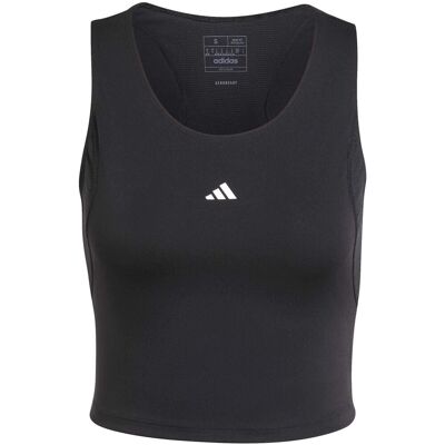 Αμάνικα/T-shirts χωρίς μανίκια adidas Tf Crop Tk Black Medium θηλυκός Αμάνικα/T-shirts χωρίς μανίκια adidas Tf Crop Tk Black Medium θηλυκός