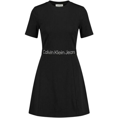 Κοντά Φορέματα Calvin Klein Jeans LV047F290G Black Extra Small Κοντά Φορέματα Calvin Klein Jeans LV047F290G Black Extra Small