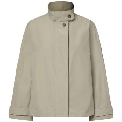 Σακάκια Ecoalf MCWGAJKNEBU00042S26 Beige Small θηλυκός Σακάκια Ecoalf MCWGAJKNEBU00042S26 Beige Small θηλυκός