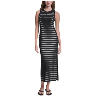 Μακριά Φορέματα Dkny DW9500380 2L5 Black Medium θηλυκός Μακριά Φορέματα Dkny DW9500380 2L5 Black Medium θηλυκός