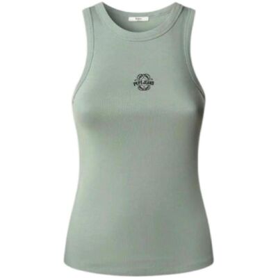 Αμάνικα/T-shirts χωρίς μανίκια Pepe jeans PL5000174 610 Green Extra Small θηλυκός Αμάνικα/T-shirts χωρίς μανίκια Pepe jeans PL5000174 610 Green Extra Small θηλυκός