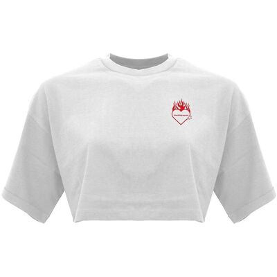 T-shirt με κοντά μανίκια Legea Cosmic Love Άσπρο Large θηλυκός T-shirt με κοντά μανίκια Legea Cosmic Love Άσπρο Large θηλυκός