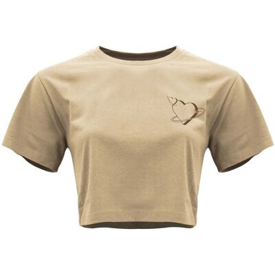 T-shirt με κοντά μανίκια Legea Special Brown Extra Small θηλυκός T-shirt με κοντά μανίκια Legea Special Brown Extra Small θηλυκός