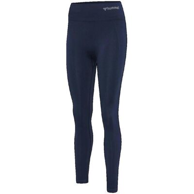 Κολάν hummel Legging Tif Seamless Taille Haute Μπλέ Medium Κολάν hummel Legging Tif Seamless Taille Haute Μπλέ Medium