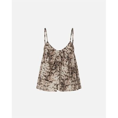Αμάνικα/T-shirts χωρίς μανίκια Pinko 106868A3AP Beige Small θηλυκός Αμάνικα/T-shirts χωρίς μανίκια Pinko 106868A3AP Beige Small θηλυκός