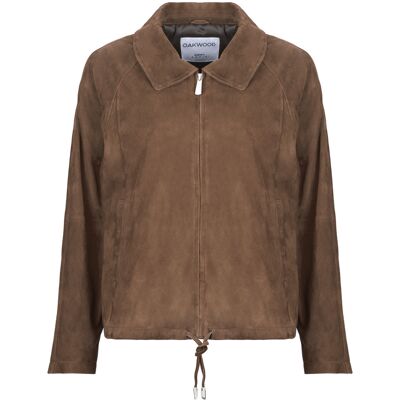 Μπουφάν Oakwood MELROSE SUEDE Brown Small θηλυκός Μπουφάν Oakwood MELROSE SUEDE Brown Small θηλυκός