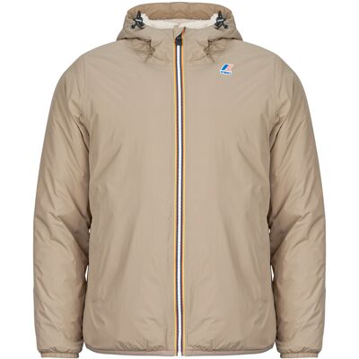 Μπουφάν K-Way LE VRAI 4.0 CLAUDE ORSETTO Beige Extra Small θηλυκός Μπουφάν K-Way LE VRAI 4.0 CLAUDE ORSETTO Beige Extra Small θηλυκός
