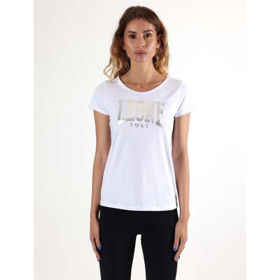 T-shirt με κοντά μανίκια Leone 1947 Woman Short Sleeves New Basic Άσπρο Small θηλυκός T-shirt με κοντά μανίκια Leone 1947 Woman Short Sleeves New Basic Άσπρο Small θηλυκός
