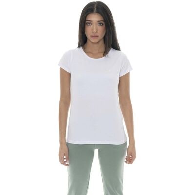 T-shirt με κοντά μανίκια Leone 1947 Woman Short Sleeves New Basic Άσπρο Small θηλυκός T-shirt με κοντά μανίκια Leone 1947 Woman Short Sleeves New Basic Άσπρο Small θηλυκός