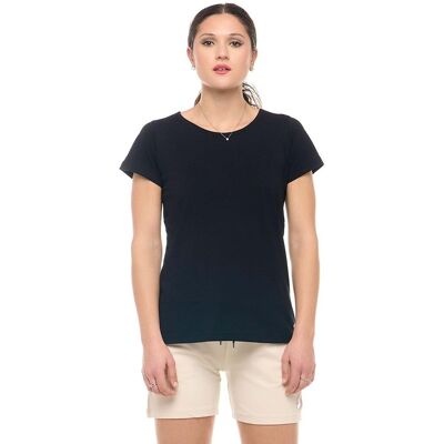 T-shirt με κοντά μανίκια Leone 1947 Woman Short Sleeves New Basic Black Extra Small θηλυκός T-shirt με κοντά μανίκια Leone 1947 Woman Short Sleeves New Basic Black Extra Small θηλυκός