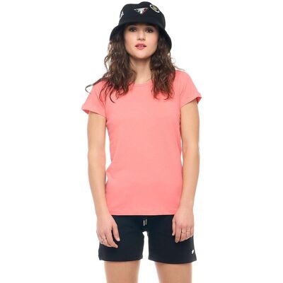 T-shirt με κοντά μανίκια Leone 1947 Woman Short Sleeves New Basic Red Extra Small θηλυκός T-shirt με κοντά μανίκια Leone 1947 Woman Short Sleeves New Basic Red Extra Small θηλυκός