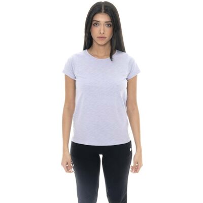 T-shirt με κοντά μανίκια Leone 1947 Woman Short Sleeves New Basic Violet Small θηλυκός T-shirt με κοντά μανίκια Leone 1947 Woman Short Sleeves New Basic Violet Small θηλυκός