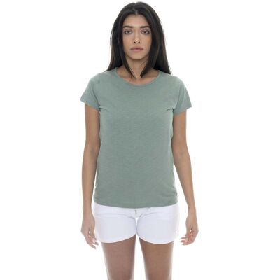 T-shirt με κοντά μανίκια Leone 1947 Woman Short Sleeves New Basic Green Extra Small θηλυκός T-shirt με κοντά μανίκια Leone 1947 Woman Short Sleeves New Basic Green Extra Small θηλυκός