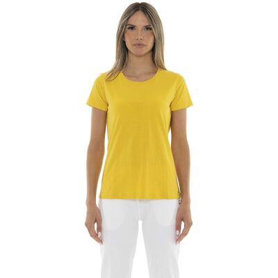 T-shirt με κοντά μανίκια Leone 1947 Woman Short Sleeves New Basic Yellow Extra Small θηλυκός T-shirt με κοντά μανίκια Leone 1947 Woman Short Sleeves New Basic Yellow Extra Small θηλυκός
