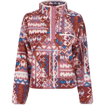 Fleece Columbia Helvetia II Printed Cropped Half Snap Fleece Bordeaux Extra Small θηλυκός Fleece Columbia Helvetia II Printed Cropped Half Snap Fleece Bordeaux Extra Small θηλυκός