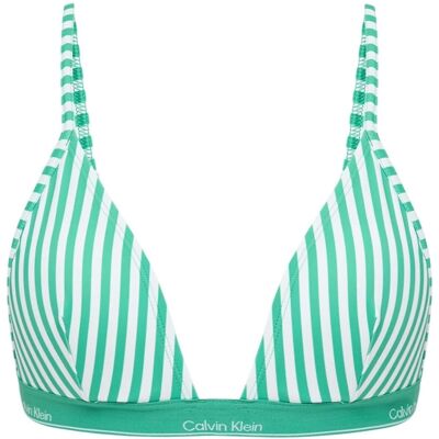 Μαγιό μόνο το πάνω ή κάτω μέρος Calvin Klein Jeans TRIANGLE LV00Q61208 Green Large θηλυκός Μαγιό μόνο το πάνω ή κάτω μέρος Calvin Klein Jeans TRIANGLE LV00Q61208 Green Large θηλυκός