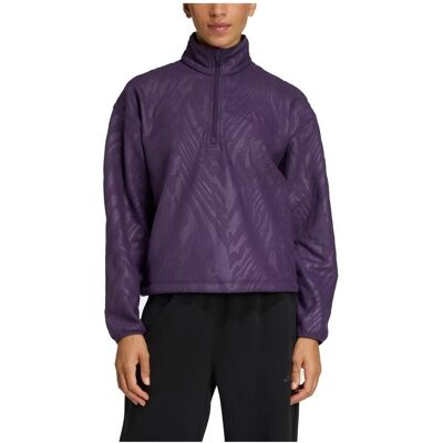 Fleece adidas Aop Polarfleece Violet Small θηλυκός Fleece adidas Aop Polarfleece Violet Small θηλυκός