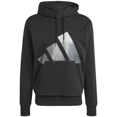 T-shirt με κουκούλα adidas M Ess Hld Hd Black Large T-shirt με κουκούλα adidas M Ess Hld Hd Black Large