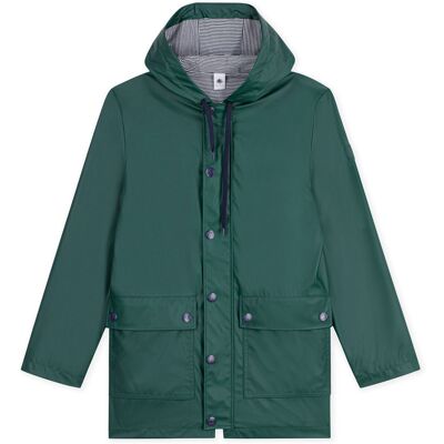 Παρκά Petit Bateau CIRE Green Extra Large θηλυκός Παρκά Petit Bateau CIRE Green Extra Large θηλυκός