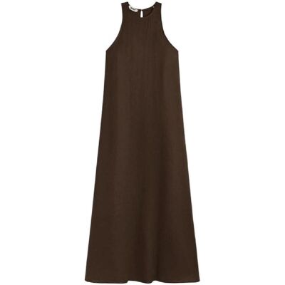 Φορέματα Ecoalf MCWGADRUKARA0709S26 Brown Extra Small θηλυκός Φορέματα Ecoalf MCWGADRUKARA0709S26 Brown Extra Small θηλυκός