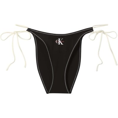 Μαγιό Ολόσωμο Calvin Klein Jeans Side Tie Bottom Black Extra Small θηλυκός Μαγιό Ολόσωμο Calvin Klein Jeans Side Tie Bottom Black Extra Small θηλυκός