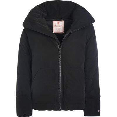 Μπουφάν Champion - Black Medium θηλυκός Μπουφάν Champion - Black Medium θηλυκός