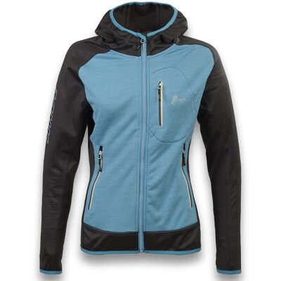 Fleece Ande Bregaglia Lady Μπλέ Large θηλυκός Fleece Ande Bregaglia Lady Μπλέ Large θηλυκός