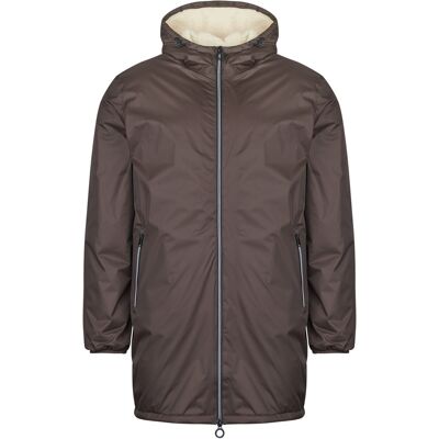 Χοντρό μπουφάν JOTT GLEN SHERPA Brown Small θηλυκός Χοντρό μπουφάν JOTT GLEN SHERPA Brown Small θηλυκός
