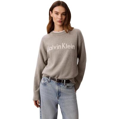 Πουλόβερ Calvin Klein Jeans LV044G313G Grey 2X-Small θηλυκός Πουλόβερ Calvin Klein Jeans LV044G313G Grey 2X-Small θηλυκός