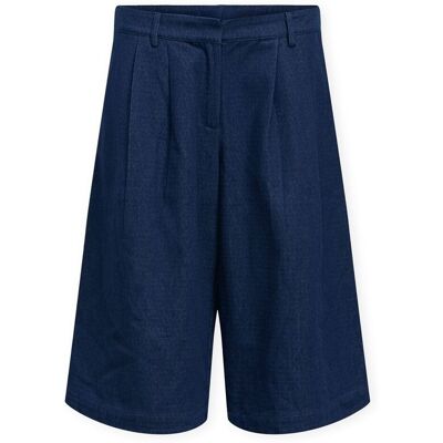 Shorts & Βερμούδες Object Belinda Shorts - Dark Blue Denim Μπλέ FR 38 θηλυκός Shorts & Βερμούδες Object Belinda Shorts - Dark Blue Denim Μπλέ FR 38 θηλυκός
