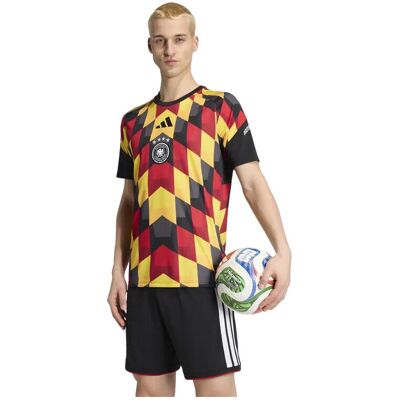 Αθλητικά μπλουζάκια adidas T-shirt Germany 26/27 Home Pre Match coupe ajustée Multicolour Extra Large Αθλητικά μπλουζάκια adidas T-shirt Germany 26/27 Home Pre Match coupe ajustée Multicolour Extra Large