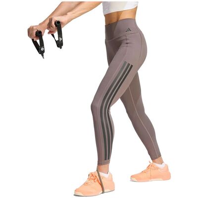 Κολάν adidas Leggings Optime Workout 3 Stripes 7/8 haute taille Black Extra Small Κολάν adidas Leggings Optime Workout 3 Stripes 7/8 haute taille Black Extra Small