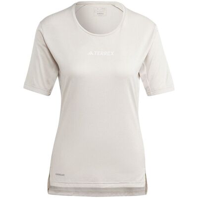 T-shirt με κοντά μανίκια adidas T-shirt Terrex Multi blanc Άσπρο Large θηλυκός T-shirt με κοντά μανίκια adidas T-shirt Terrex Multi blanc Άσπρο Large θηλυκός