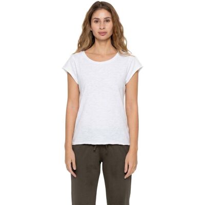 T-shirts & Polos Leone 1947 Woman T-Shirt Short Sleeves Urban Safari Άσπρο Medium θηλυκός T-shirts & Polos Leone 1947 Woman T-Shirt Short Sleeves Urban Safari Άσπρο Medium θηλυκός