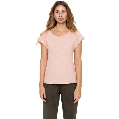T-shirts & Polos Leone 1947 Woman T-Shirt Short Sleeves Urban Safari Ροζ 2X-Large θηλυκός T-shirts & Polos Leone 1947 Woman T-Shirt Short Sleeves Urban Safari Ροζ 2X-Large θηλυκός