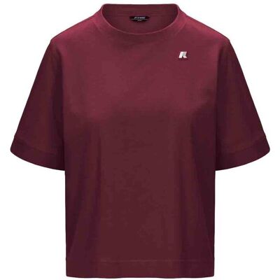 T-shirt με κοντά μανίκια K-Way k2148ew-345 Bordeaux Small θηλυκός T-shirt με κοντά μανίκια K-Way k2148ew-345 Bordeaux Small θηλυκός