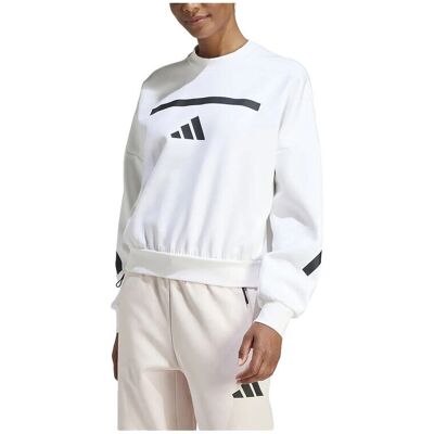 Φούτερ adidas Sweatshirts Z.N.E. ample Άσπρο Small θηλυκός Φούτερ adidas Sweatshirts Z.N.E. ample Άσπρο Small θηλυκός